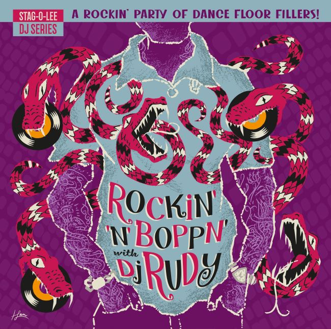 V.A. - Rockin' 'N' Boppin' With DJ Rudy : Dj Series Vol 7 (lp)